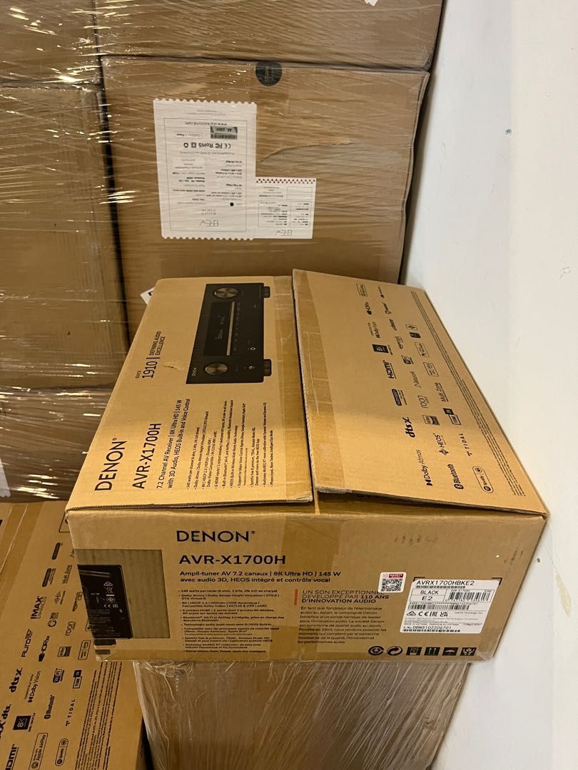 Denon AVR-X1700H - 7.2 Channel AV Receiver-Black
