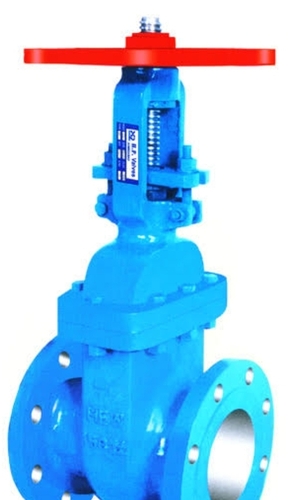 Gate Valve - Color: Blue