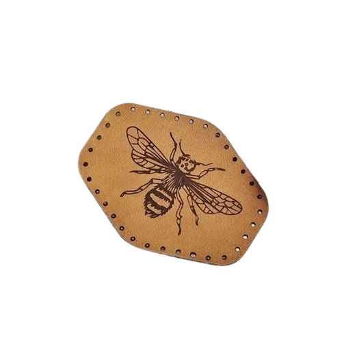 Jeans Leather Patch - Leather Material, Customized Brown Color | Perfect Fit for Jeans, Tailored for Unique Style and Personal Expression