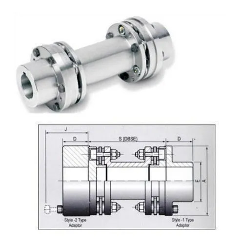 Metallic Disc Coupling - Color: Silver