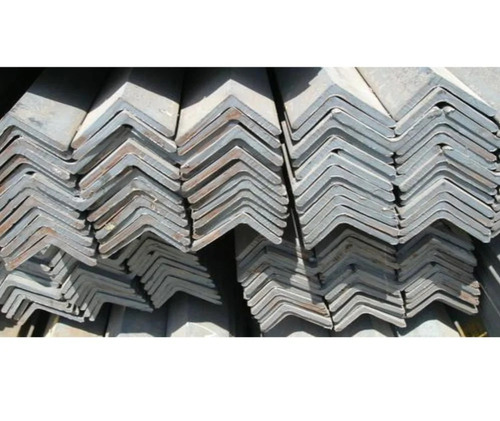 MS Angles - Mild Steel, Grey Color, Electroplated Finish | Durable, High Strength, Corrosion Resistant Mild Steel Angles