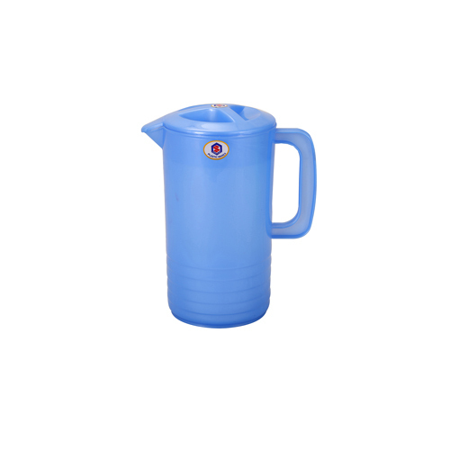 Plastic Water Jug - Polished Finish, Customizable Size, Available in All Colors | Ideal for Home and Hotel Use, Plain and Printed Patterns