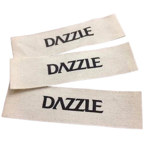 छापा हुआ कॉटन लेबल