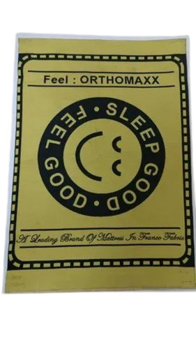 Printed Mattress Patch - Cotton Material, 6 x 9 cm Size, Multicolor Design, Rectangular Shape | Ideal for Center Fold Applications