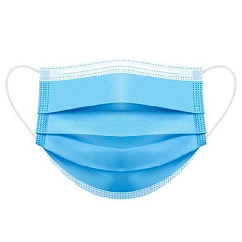 Blue 3 Ply Face Mask - Age Group: Suitable For All Ages