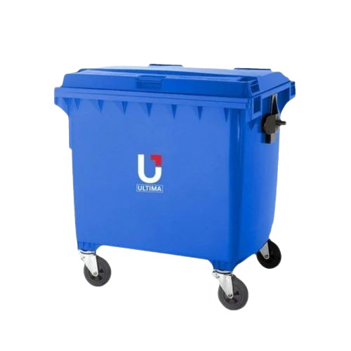 Blue Wheeled Dustbins