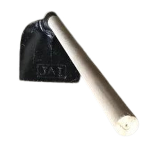 Bombay Type Garden Hoe - Alang Plate Material, Standard Size | Durable, Fine Finish, Not Coated, Versatile Cultivator and Digging Tool