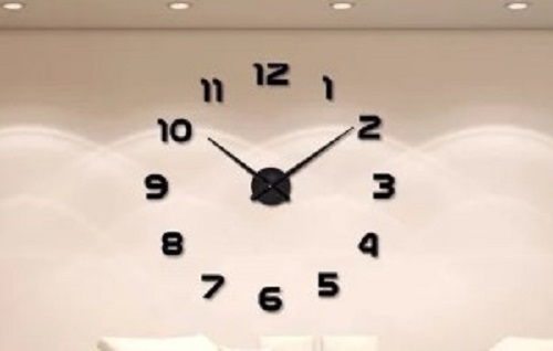 Plastic Wall Clock - Plastic, Standard Size, Round Shape | Various Colors Available, Long Lasting Life, Lightweight Design, Perfect Gift for Any Occasion