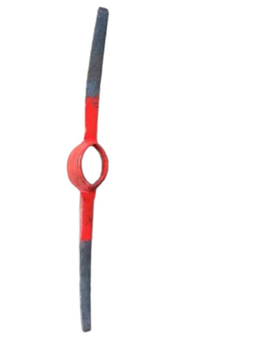 Red Pickaxe - Tempered Material, Standard Size, Rectangular Shape | Durable with Fine Finishing, Ideal for Construction Projects