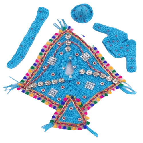 Woolen Laddu Gopal Dress Set