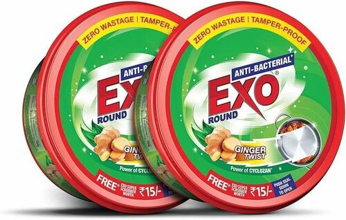 Dishwash Soap Bar - Green, Lemon Fragrance | Grease Cutting, Strong Cleaning, Gentle on Hands