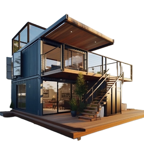 Fancy House Container