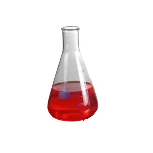 Glass Conical Flask - Transparent Glass, Durable Design | Freshness Preservation, Good Strength for Labs