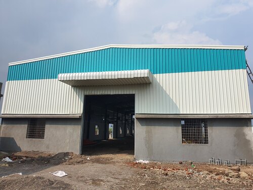 Industrial Shed - Aluminum Sheet, 10x10x10 cm , Five Aluminum Windows, Eight Sliding Windows, EPS Insulation, Automatic Open Style