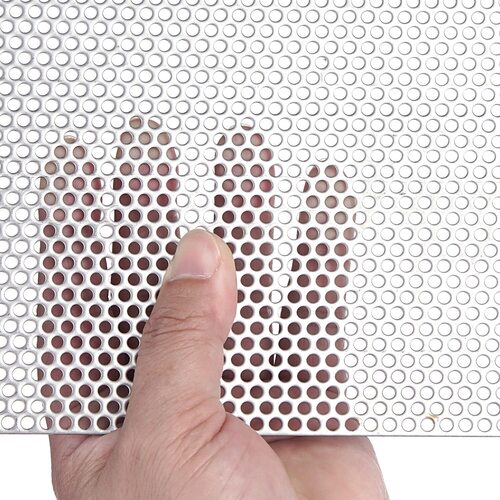 Perforated Sheets - High Strength, Corrosion Resistant Metal | Durable, Rust Free, Polished Surface for Industrial Applications