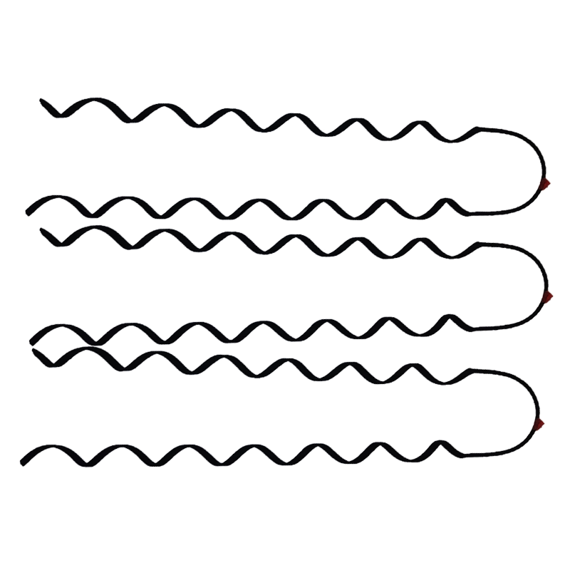 Preformed dead-end grip points for cable/preformed guy grip dead-ends