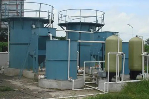 Sewage Treatment Plant - Color: Blue