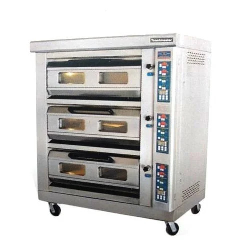 Triple Deck Six Tray Electric Baking Oven