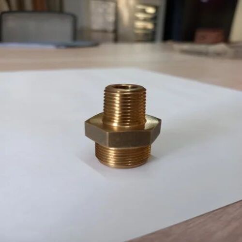 Brass Coupling Nut - Stainless Steel, 3 Inch Size, Round Head Shape | Silver Finish, Ideal for Plumbing Applications, Grade 304