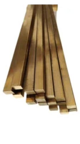 Brass Square Rod - 6 Meters, Golden Yellow | Hard Temper, Industrial Alloy Application