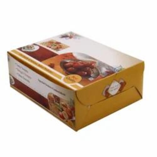 Cardboard Sweet Packaging Box - Rectangular, Multicolor Printed Design | Customized Cardboard Material for Creative Presentation