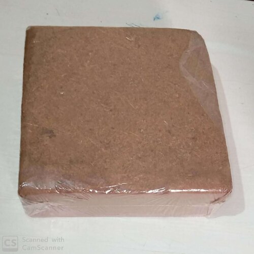 Coco Peat Brick - Coconut Fiber Material Square Shape Light Brown Color | Various Grades Tested on Quality Parameters Timely Delivery