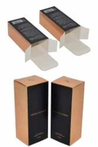 Cosmetic Packaging Box - Bleached Kraft Paperboard, Customized Size, Multi Color, 270-350 GSM, Lock Bottom Style, Moisture Proof, Embossed Finish