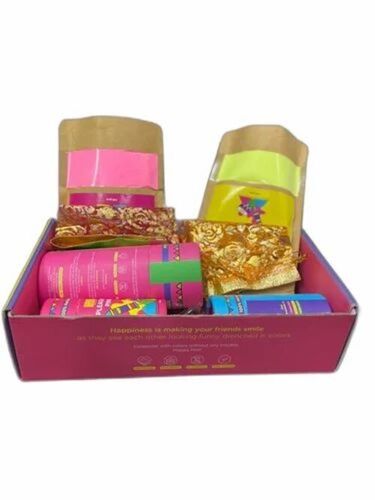Festival Promotion Gift - Rectangular Box in Pink | New Quality Corporate Gift with Good Condition and Feature Rich Design
