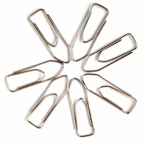 Gem Paper Clips 26mm - Steel, 26 mm, Silver | Box Containing 100 PC, Good Quality for Office Use