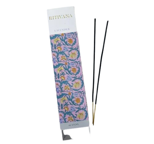 Incense Stick Packaging Box - Handmade Biodegradable Rectangular Paper Multi Color with Hot Foiling Litho-Laminated Coating & Embossing Finish