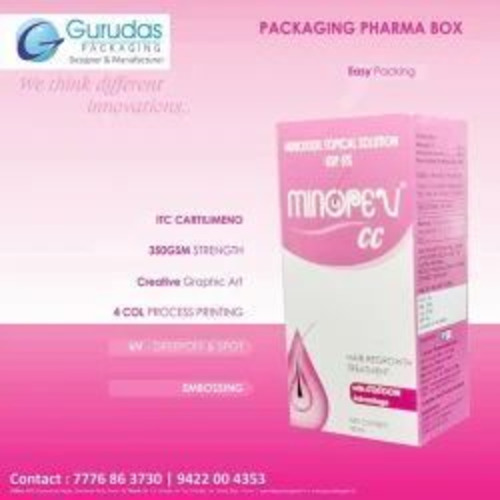 Medicine Packaging Box - Recycled Paperboard, Multi Color | Eco-Friendly Design, Sustainable Material