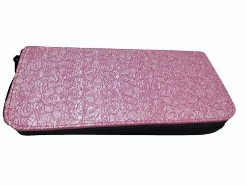 Pink Ladies Fashion Hand Clutch - PU Material, Rectangular Shape, Pink Color | Perfect for Parties, Packaged in a Polybag, New Condition