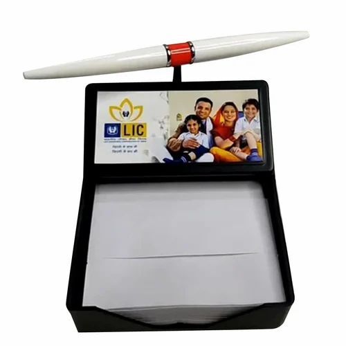 Promotional Plain Chit Pad - Black, 8x5 Inch Rectangular | Good Quality Packaging, Ideal Corporate Gift for Effective Promotional Usage
