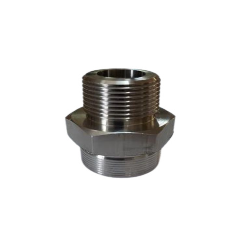 Ss Hexagonal Bolt - Stainless Steel 304, 2 Inch Diameter M6, Polished Silver Finish | Industrial Use, Customized Size, Round Shape