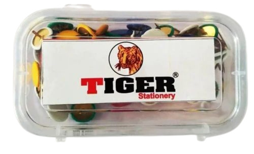 Steel Notice Board Pin - Stainless Steel Multicolor | Long Lasting Good Quality Ideal for Office and School Use