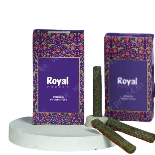 Agarbatti Packaging Box - Paper Material, Multicolour Printed Design | Eco-Friendly, Artistic, Versatile Storage Solution for Incense Sticks