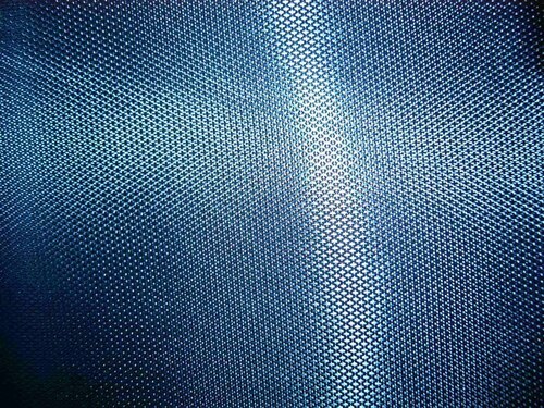 Coated Fabric - Plain Blue 2mm Thick for Ironing Boards | Anti-Aging, Carded Yarn Type, Casual Style, Coated Finish