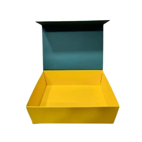 Corporate Magnetic Flap Box - Rectangular Multi Color, 5-10 Kg Weight Holding Capacity , Lithography/Offset Printing with Foil Stamping