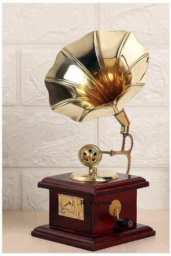 Decorative Gramophone Antique Gift - Fabric Type: Canvas