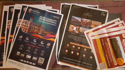 Flyer Printing & Distribution at Best Price in Ghaziabad | Printing ...