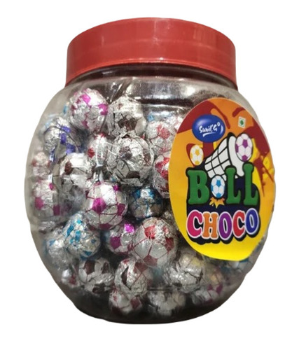 Kids Round Candy - 50 Pcs Solid Form, Sweet Flavor, Eggless Delight in Plastic Packet