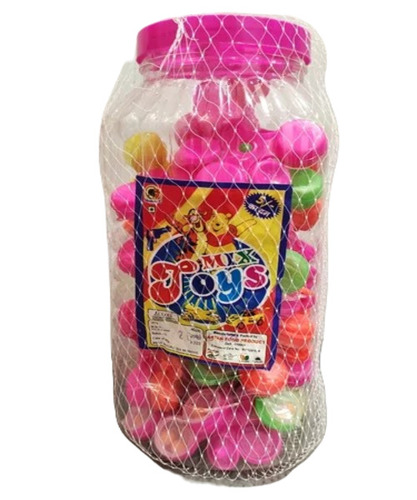 Sweet Mix Toys Candy - 40 Pieces Eggless Solid Form 6 Months Shelf Life Plastic Packet Packaging