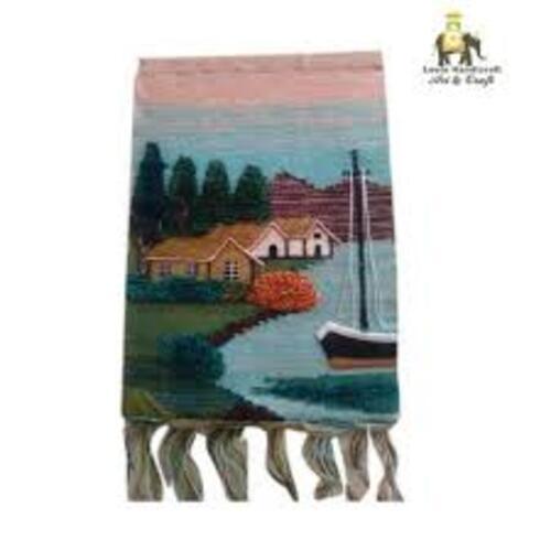 Painting Jute Wall Hanging