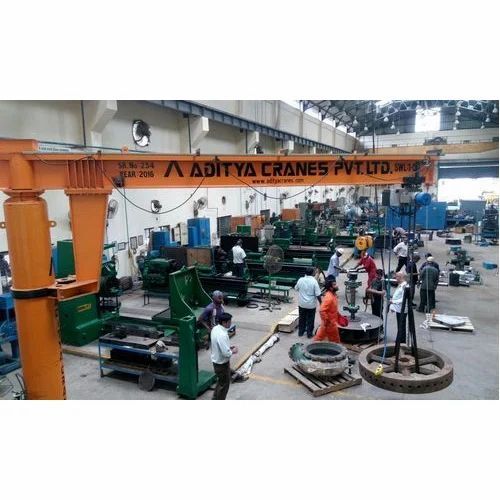 Pillar Mounted Free Standing Jib Crane