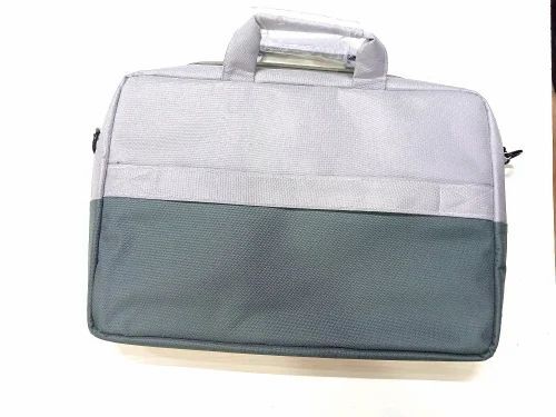 Promotional Laptop Bag - Non Woven Material, 5 kg Capacity, Gray Color | Waterproof, Rectangular Shape, Ideal for Laptop Usage