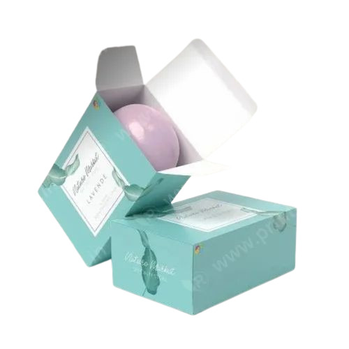 Soap Packaging Box - ITC Paper, Rectangular Shape, Multicolor Design | Eco-Friendly, Versatile for Customization and Presentation