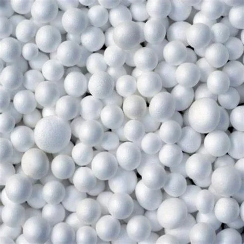 Thermocol Beans - Industrial Grade, Customized Size, White Color | Durable Material with Fine Finished Texture for Packaging Solutions