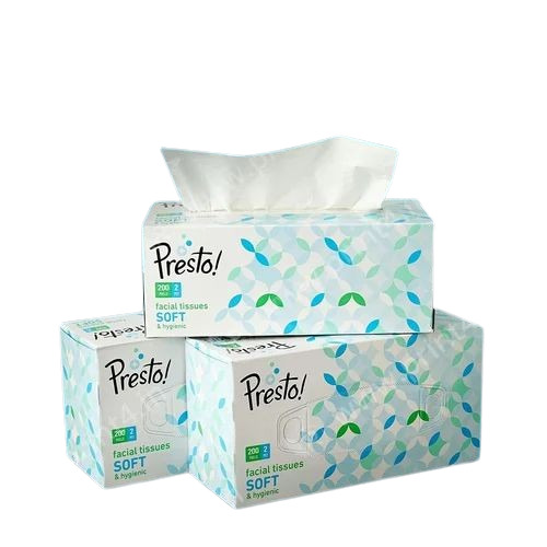Tissue Paper Packaging Box - 6"x4"x4" Die Cut Multi Color 300 GSM with Laminated Coating | Quality Paper Material Offset Printing