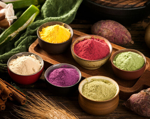 Vegetables Powders - Color: Multiple