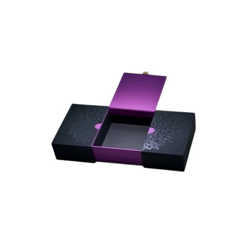 Luxury Rigid Boxes - Multi-Color Laminated Paper 12 X 7 X 3 mm Size Moisture Proof with Foil Stamping | Weight Capacity < 5 Kg